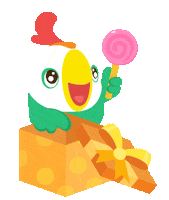 Happy Party Sticker by Jiligaga
