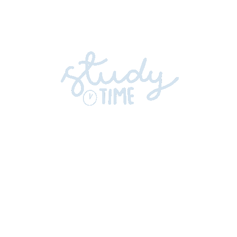 Study Time Sticker