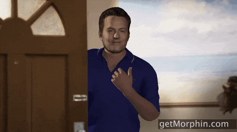 Get Out Friends GIF by Morphin