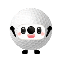 Golfball Sticker by 17LIVE