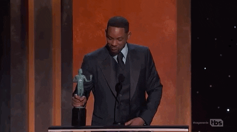 Will Smith GIF by SAG Awards