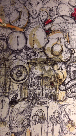 Turbine Walking Bread GIF by Alex Boya