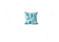 Indolinen home bed bedroom cushion Sticker
