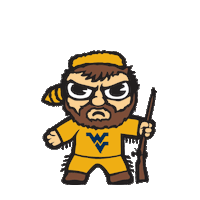 college football Sticker by WestVirginiaU