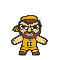 college basketball Sticker by WestVirginiaU