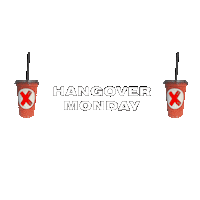 Sin City Hangover Sticker by Sin City Boxing
