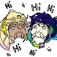 Boy And Girl Laughing Sticker