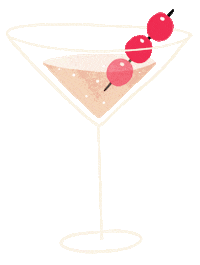 Celebrate Happy Hour Sticker by Tracy Myers