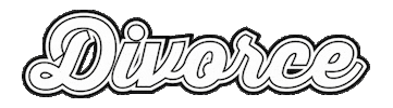 Divorce Sticker by Elizabeth Sutton Collection