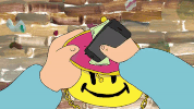 jayme lemperle letter racer GIF by stalebagel