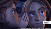 animation whispering GIF by SWR Kindernetz