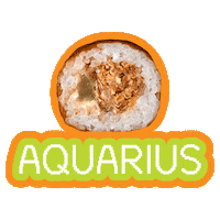 Horoscope Aquarius Sticker by Blue Sushi Sake Grill