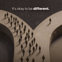 Uniqueness Be Yourself GIF