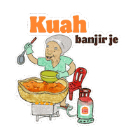 Sate Satay Sticker by Burger King Malaysia