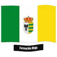 Castilla-La Mancha Bandera Sticker by Formación Ninja