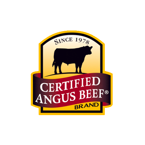 Certified Angus Beef Sticker by Campo Meat