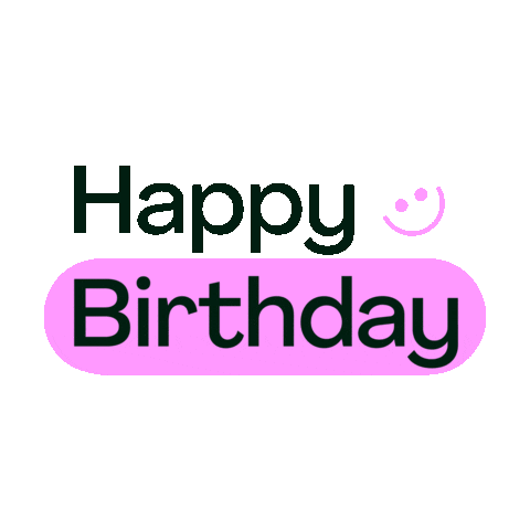 Happy Birthday Sticker by Modern Visuals