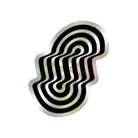 Holo Sticker by HoneyGrove
