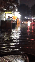 Severe Flooding in Chennai Leads to Traffic Jams