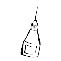 minipresents mini mp glue basteln Sticker