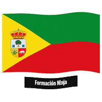 Castilla-La Mancha Flag Sticker by Formación Ninja