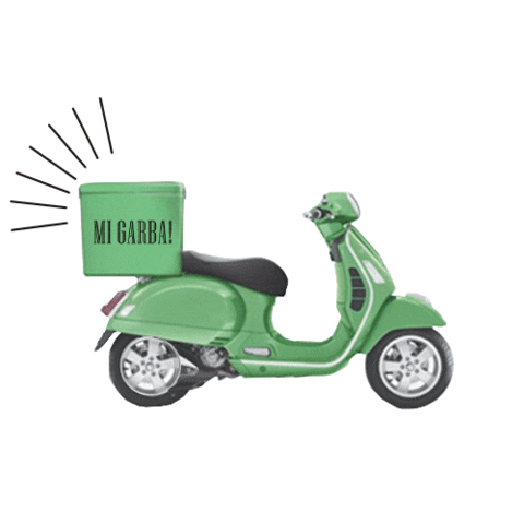 MiGarba giphyupload delivery gelato sorvete Sticker