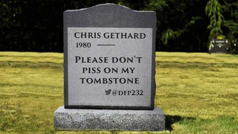 the chris gethard show tombstone GIF by truTV