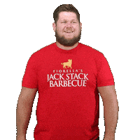 Kansas City Chiefs Football Sticker by Jack Stack Barbecue