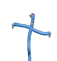 arms happy dance Sticker