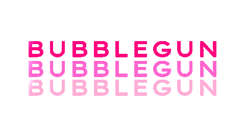 Bubblegun Sticker by Vestart_Studio