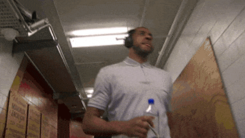 jamming out game time GIF by NBA