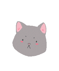 angelicahu cat no kitty gato Sticker