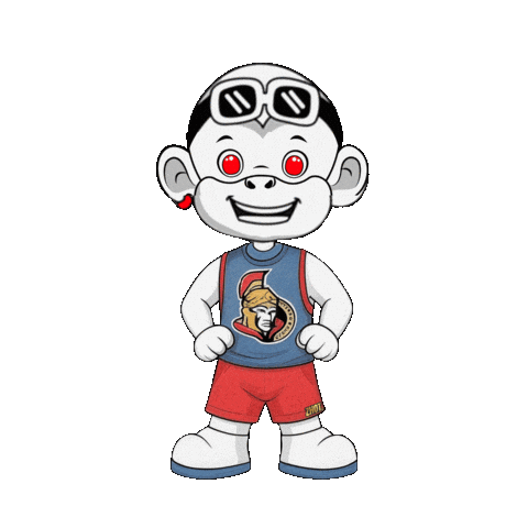 Ottawa Senators Go Sens Sticker by Zhot Shop