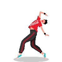 Dance Summer Sticker by Coca-Cola Korea
