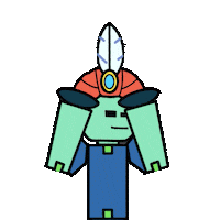 Thinking What Sticker by StikBot
