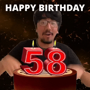 Happy 58th Birthday