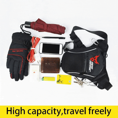 E-Quality giphygifmaker travel bag hands free shoulder bag GIF