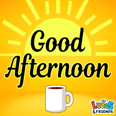 Greeting Good Afternoon GIF by Lucas and Friends by RV AppStudios ...