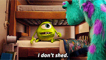 shedding monsters university GIF