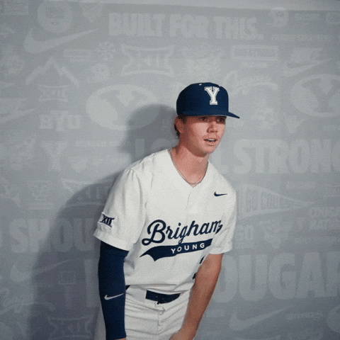Celebration Byu Baseball GIF by BYU Cougars