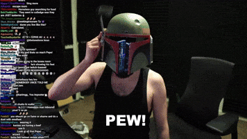 Shooting Star Wars GIF