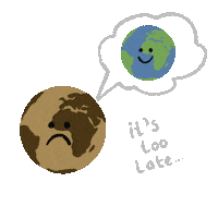 Warming Climate Change Sticker