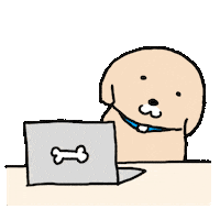 Work Laptop Sticker by namsee