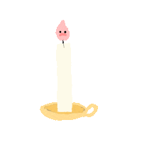 Pink Fire Sticker
