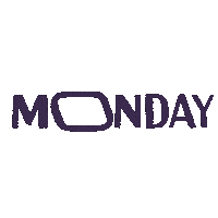 Text Monday Sticker