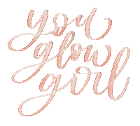 Girl Glow Sticker