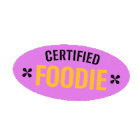Foodie Sticker by Yóu Yóu