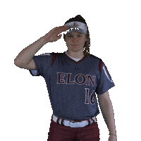 Elon Softball Sticker by Elon Phoenix
