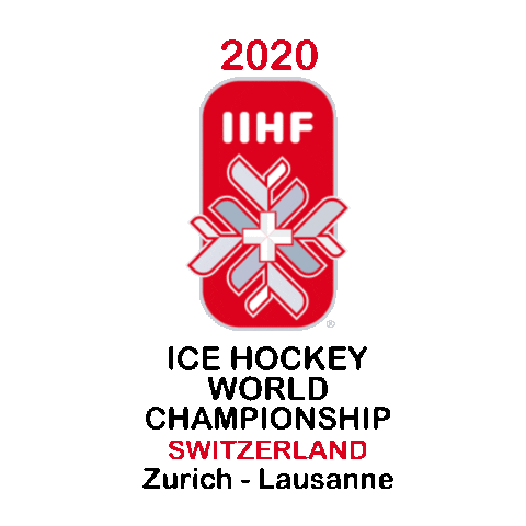 2020iihfworlds giphyupload hockey 2020 ice Sticker