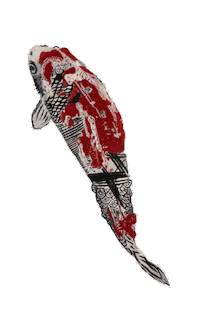 Fish Luck Sticker by EDGARDUDE